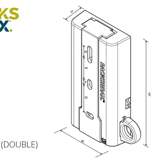 Racksbrax XD Hitch (Double)