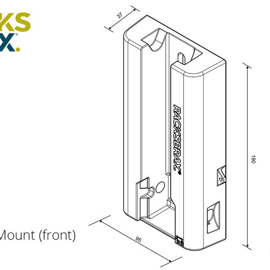Racksbrax XD Wall Mount