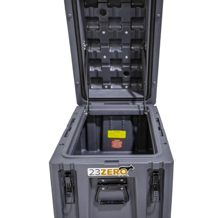 90L Overland Gear Box Gray