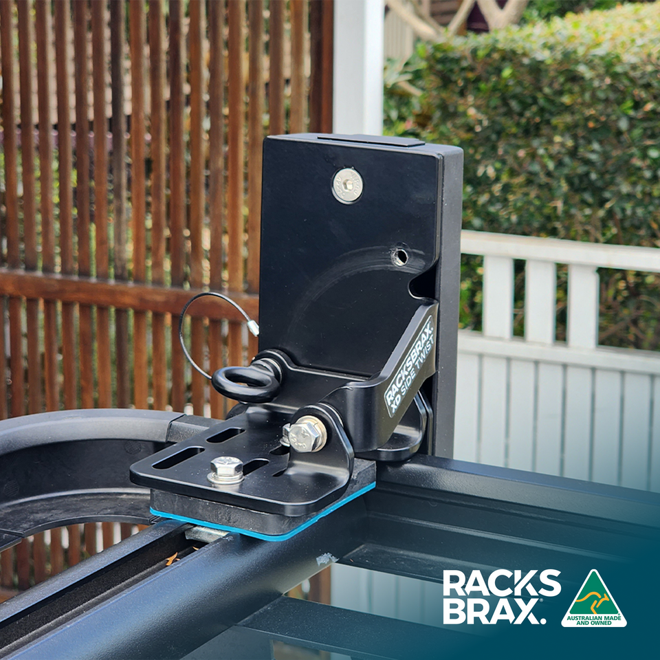 Racksbrax XD Side Twist Bracket - Long (Triple)