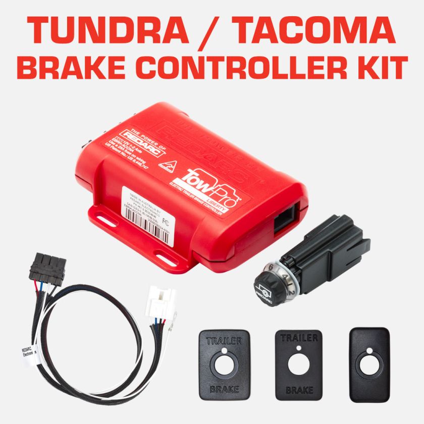 REDARC 2022-2015, TOYOTA, TACOMA, TUNDRA, TOW-PRO LIBERTY COMPLETE VEHICLE KIT