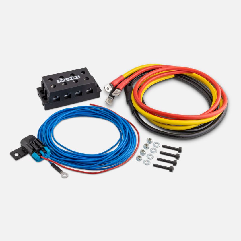 REDARC Powerdock Wiring Kit Terminal Block Install