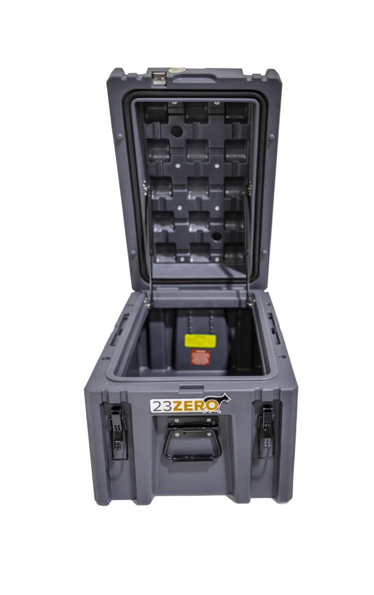 90L Overland Gear Box Gray