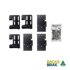 Racksbrax XD Side Twist Bracket - Short  (Triple)
