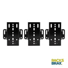 Racksbrax XD RTT Adjustable Awning Brackets (Triple)