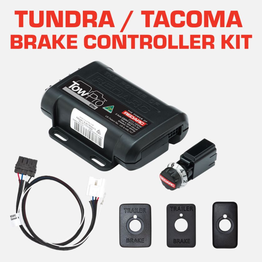 REDARC 2022-2015, TOYOTA, TACOMA, TUNDRA, TOW-PRO ELITE COMPLETE VEHICLE KIT